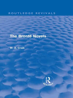 cover image of The Brontë Novels (Routledge Revivals)